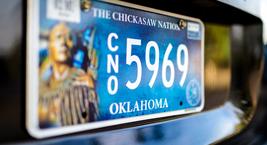 Chickasaw Motor Vehicle Tag Program